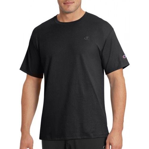 Champion Men's Classic Jersey 2.0 Black T-Shirt Champion Men's Classic Jersey 2.0 Black T-Shirt