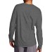 Champion Men's Classic Jersey Script Logo Graphic Long Sleeve Granite Heather Shirt Champion Men's Classic Jersey Script Logo Graphic Long Sleeve Granite Heather Shirt
