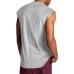 Champion Men's Classic Jersey Script Logo Graphic Muscle Tank Grey Top Champion Men's Classic Jersey Script Logo Graphic Muscle Tank Grey Top