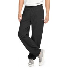 Champion Men's Closed Bottom Jersey Black Pants