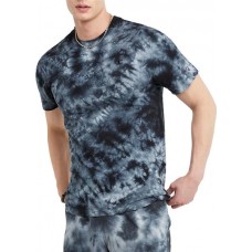 Champion Men's Crush Dye Classic Crush Dye Black T-Shirt