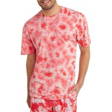 Champion Men's Crush Dye Classic Crush Dye Red Stone T-Shirt