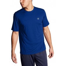 Champion Men's Double Dry Heather Mesh Textured Script Logo Surf The Web Heather T-Shirt