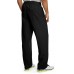 Champion Men's Powerblend Fleece Open Bottom Black Pants