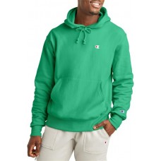 Champion Men's Reverse Weave Green Crisp Hoodie Champion Men's Reverse Weave Green Crisp Hoodie