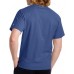 Champion Men's Script Jersey Graphic Sky Blue T-Shirt