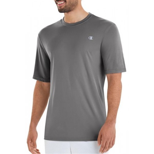 Champion Men's Tech Stone Grey T-Shirt Champion Men's Tech Stone Grey T-Shirt