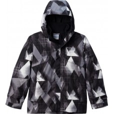 Columbia Boys' Bugaboo Interchange Black Geo Print Jacket Columbia Boys' Bugaboo Interchange Black Geo Print Jacket