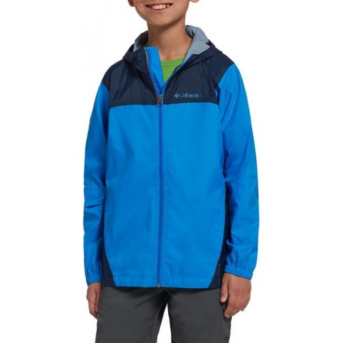 Columbia Boys' Glennaker Rain Hyper Blue Jacket Columbia Boys' Glennaker Rain Hyper Blue Jacket