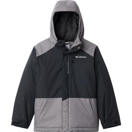 Columbia Boys' Lightning Lift Insulated Black/City Grey Jacket Columbia Boys' Lightning Lift Insulated Black/City Grey Jacket