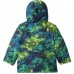 Columbia Boys' Lightning Lift Insulated Brgt Chrtrse Brshdcmo Prt Jacket