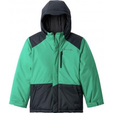 Columbia Boys' Lightning Lift Insulated Emerald Green/Black Jacket