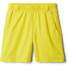 Columbia Boys' PFG Backcast Laser Lemon Shorts
