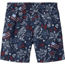 Columbia Boys' PFG Super Backcast Board Collgt Nvy Americana Fish Shorts