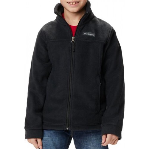 Columbia Boys' Steens Mountain Fleece Black Jacket Columbia Boys' Steens Mountain Fleece Black Jacket