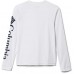 Columbia Boys' Terminal Tackle PFG Long Sleeve White/Collegiate Nvy Logo Shirt Columbia Boys' Terminal Tackle PFG Long Sleeve White/Collegiate Nvy Logo Shirt