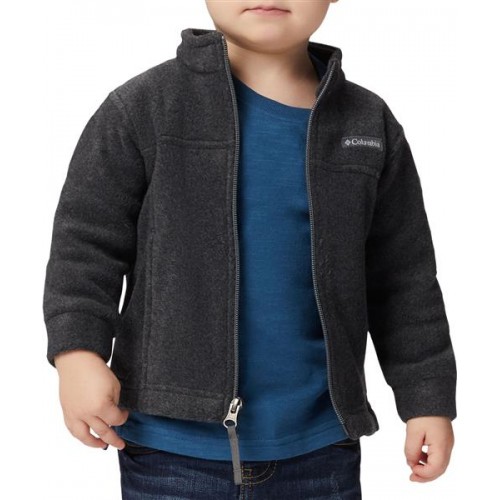 Columbia Boys' Toddler Steens MT II Fleece Charcoal Heather Jacket Columbia Boys' Toddler Steens MT II Fleece Charcoal Heather Jacket
