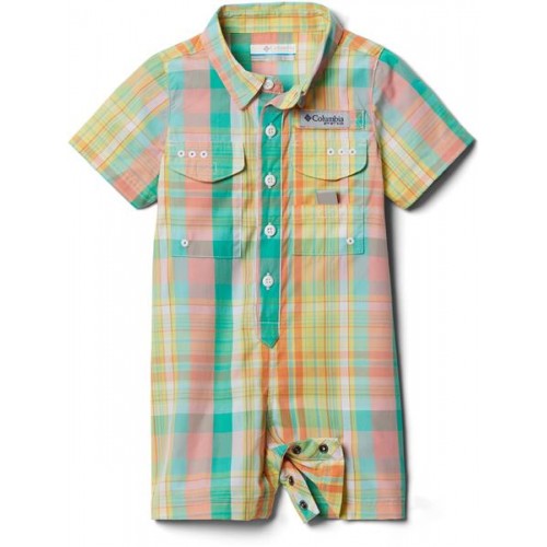 Columbia Infant Bonehead Sorbet Mid Day Madras Romper Columbia Infant Bonehead Sorbet Mid Day Madras Romper