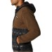 Columbia Men's Backbowl Sherpa Full Zip Olive Green/Black Hoodie Columbia Men's Backbowl Sherpa Full Zip Olive Green/Black Hoodie