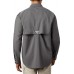 Columbia Men's Bahama Long Sleeve City Grey Shirt Columbia Men's Bahama Long Sleeve City Grey Shirt