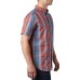Columbia Men's Big & Tall Rapid Rivers II Short Sleeve Button Down Carnelian Red Large Plaid Shirt