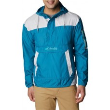 Columbia Men's Challenger Deep Marine/Nimbus Grey Windbreaker