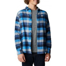 Columbia Men's Cornell Woods Azure Flannel