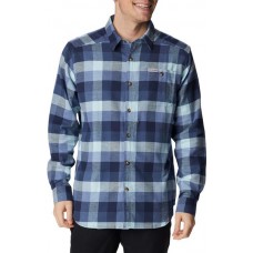Columbia Men's Cornell Woods Dark Mtn Buffalo Check Flannel
