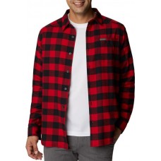 Columbia Men's Cornell Woods Mountain Red Buffalo Chck Flannel Columbia Men's Cornell Woods Mountain Red Buffalo Chck Flannel
