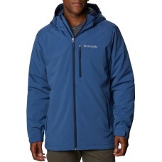 Columbia Men's Gate Racer Softshell Nght Tde/Collgte Nvy Zips Jacket