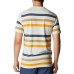 Columbia Men's Glendoveer Pocket Short Sleeve Chalk Everyday Stripe T-Shirt Columbia Men's Glendoveer Pocket Short Sleeve Chalk Everyday Stripe T-Shirt