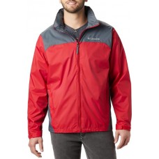 Columbia Men's Glennaker Lake Rain Mountain Red/Graphite Jacket Columbia Men's Glennaker Lake Rain Mountain Red/Graphite Jacket