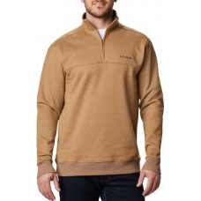 Columbia Men's Hart Mountain 1/2 Zip Delta/Grey Logo Pullover