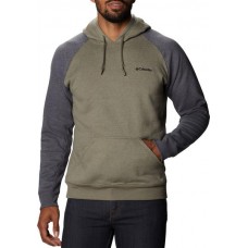 Columbia Men's Hart Mountain II Stone Green Hoodie
