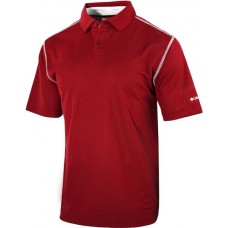 Columbia Men's High Stakes Golf Intense Red Polo Columbia Men's High Stakes Golf Intense Red Polo