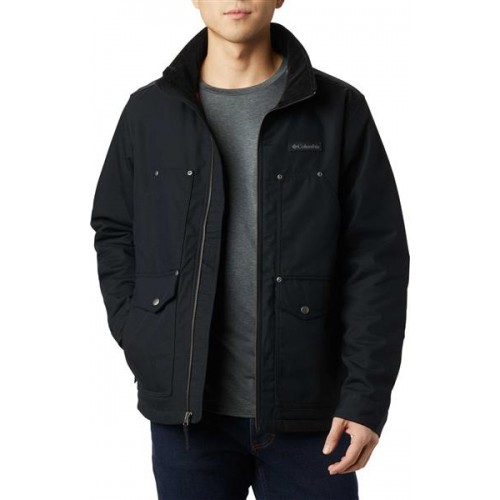 Columbia Men's Loma Vista Insulated Black/Mountain Red Jacket Columbia Men's Loma Vista Insulated Black/Mountain Red Jacket