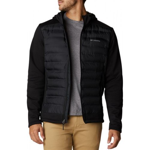 Columbia Men's Out-Shield Insulated Full Zip Hooded Black Jacket Columbia Men's Out-Shield Insulated Full Zip Hooded Black Jacket