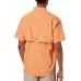 Columbia Men's PFG Bahama Button Down Bright Nectar Shirt Columbia Men's PFG Bahama Button Down Bright Nectar Shirt
