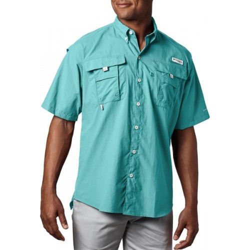Columbia Men's PFG Bahama Button Down Gulf Stream Shirt Columbia Men's PFG Bahama Button Down Gulf Stream Shirt