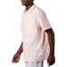 Columbia Men's PFG Super Slack Tide Short Sleeve Sorbet Palaka Shirt