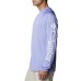 Columbia Men's PFG Terminal Tackle Long Sleeve Fairytale/White Logo Shirt