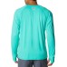 Columbia Men's PFG Zero Rules Long Sleeve Electric Turquoise Shirt Columbia Men's PFG Zero Rules Long Sleeve Electric Turquoise Shirt