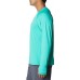 Columbia Men's PFG Zero Rules Long Sleeve Electric Turquoise Shirt Columbia Men's PFG Zero Rules Long Sleeve Electric Turquoise Shirt