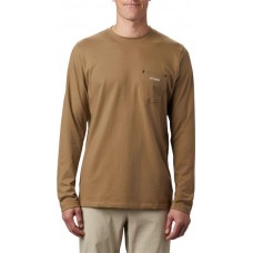 Columbia Men's PHG Roughtail Work Long Sleeve Pocket Flax T-Shirt Columbia Men's PHG Roughtail Work Long Sleeve Pocket Flax T-Shirt