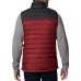 Columbia Men's Powder Lite Red Jasper/Shark Vest