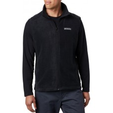 Columbia Men's Steens Mountain Fleece Black Vest Columbia Men's Steens Mountain Fleece Black Vest