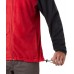 Columbia Men's Steens Mountain Full Zip Fleece Black/Mountain Red Jacket Columbia Men's Steens Mountain Full Zip Fleece Black/Mountain Red Jacket