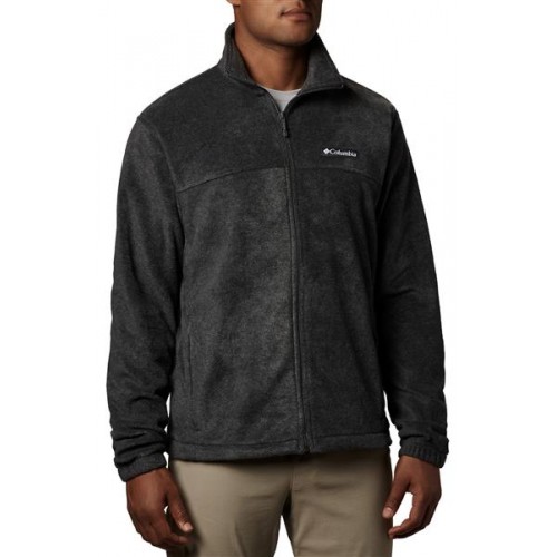 Columbia Men's Steens Mountain Full Zip Fleece Charcoal Heather Jacket Columbia Men's Steens Mountain Full Zip Fleece Charcoal Heather Jacket