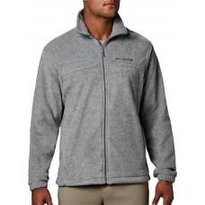 Columbia Men's Steens Mountain Full Zip Fleece Light Grey Heather Jacket