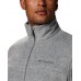 Columbia Men's Steens Mountain Full Zip Fleece Light Grey Heather Jacket